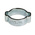 RS PRO Steel O Clip, 7.5mm Band Width, 13 → 15mm ID