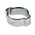 RS PRO Steel O Clip, 7.5mm Band Width, 13 → 15mm ID