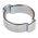 RS PRO Steel O Clip, 8mm Band Width, 15 → 18mm ID