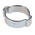 RS PRO Steel O Clip, 8mm Band Width, 15 → 18mm ID