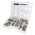 RS PRO 70 Piece Stainless Steel 304 Worm Drive Hose Clip Kit, 9.5 → 12mm and 25 → 35mm Inside Diameter