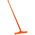 Vikan Orange Squeegee, 90mm x 400mm x 80mm, for Floors