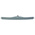 Vikan Grey Squeegee, 95mm x 80mm x 600mm, for Industrial Cleaning