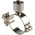 RS PRO Stainless Steel Silver Hinged Pipe Clamp, 1/2 in BSP