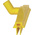 Vikan Yellow Squeegee, 75mm x 100mm x 405mm, for Wet Areas