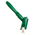 Vikan Green Squeegee, 110mm x 70mm x 250mm, for Food Industry, Wet Floors