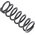 RS PRO Alloy Steel Compression Spring, 29.5mm x 11.25mm, 4.51N/mm