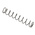 RS PRO Alloy Steel Compression Spring, 94mm x 17.25mm, 0.72N/mm