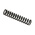 RS PRO Alloy Steel Compression Spring, 45mm x 9.6mm, 10.4N/mm