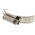 HI-GRIP Stainless Steel Slotted Hex Worm Drive, 13mm Band Width, 60 → 80mm ID