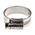 HI-GRIP Stainless Steel Slotted Hex Worm Drive, 13mm Band Width, 25 → 35mm ID