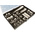 Jubilee 143 Piece Stainless Steel P-Clip Kit, 9.5 → 12mm and 30 → 40mm Inside Diameter