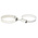 RS PRO Stainless Steel 316 Slotted Hex Hose Clip, 14.7mm Band Width, 45 → 60mm ID