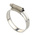 RS PRO Stainless Steel 316 Slotted Hex Hose Clip, 14.7mm Band Width, 55 → 70mm ID