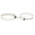RS PRO Stainless Steel 316 Slotted Hex Hose Clip, 14.7mm Band Width, 70 → 90mm ID