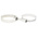 RS PRO Stainless Steel 316 Slotted Hex Hose Clip, 14.7mm Band Width, 90 → 120mm ID