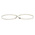 RS PRO Stainless Steel 316 Slotted Hex Hose Clip, 14.7mm Band Width, 130 → 160mm ID