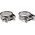 RS PRO Stainless Steel, Zinc-Plated Steel (Bolt) Bolt Head Bolt Drive, 20mm Band Width, 43 → 47mm ID