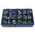 JCS Hi-Torque 157 Piece Steel Bolt Drive Hose Clip Kit, 7 → 9mm and 16 → 18mm Inside Diameter