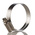 HI-TORQUE Stainless Steel Slotted Hex Worm Drive, 16mm Band Width, 40 → 60mm ID