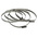 HI-GRIP Stainless Steel Slotted Hex Worm Drive, 13mm Band Width, 130 → 160mm ID