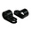 HellermannTyton 11mm Black, Polyamide P Clip