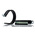 RS PRO 48mm Black, Mild Steel P Clip