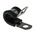 JCS 10mm Black, Stainless Steel P Clip