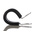 JCS 16mm Black, Stainless Steel P Clip