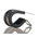 JCS 16mm Black, Stainless Steel P Clip