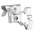 RS PRO Girder Conduit Clamp 8 → 14 mm