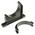 Georg Fischer PP Black Pipe Clip 120mm, 9mm