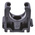 Georg Fischer PP Black Pipe Clamp, 0.63in x 1.42in x 1.06in, 0.24in