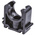 Georg Fischer PP Black Pipe Clamp, 0.63in x 1.42in x 1.06in, 0.24in