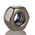 RS PRO, Bright Zinc Plated Steel Lock Nut, DIN 985, M3