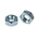 RS PRO, Bright Zinc Plated Steel Hex Nut, DIN 934, M6