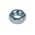 RS PRO, Bright Zinc Plated Steel Hex Nut, DIN 934, M6