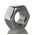 RS PRO, Bright Zinc Plated Steel Hex Nut, DIN 934, M8