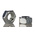RS PRO, Bright Zinc Plated Steel Hex Nut, DIN 934, M10