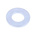 Bright Zinc Plated Steel Plain Washers, M8, DIN 125A