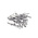 Rapid Agrafage Aluminium Rivet Set Rivet, 3.2mm
