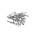Rapid Agrafage Aluminium Rivet Set Rivet, 4mm