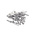 Rapid Agrafage Aluminium Rivet Set Rivet, 4mm
