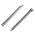 RS PRO Bright Steel Oval Nails; 25mm x 2mm; 500g Bag