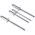 RS PRO Plain Stainless Steel Blind Rivet Set, 465 pieces