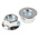 RS PRO, Bright Zinc Plated Steel Flanged Hex Nut, DIN 6923, M10