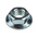 RS PRO, Bright Zinc Plated Steel Flanged Hex Nut, DIN 6923, M5