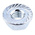RS PRO, Bright Zinc Plated Steel Flanged Hex Nut, DIN 6923, M6