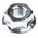RS PRO, Bright Zinc Plated Steel Flanged Hex Nut, DIN 6923, M8