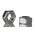 RS PRO Stainless Steel, Hex Nut, M20